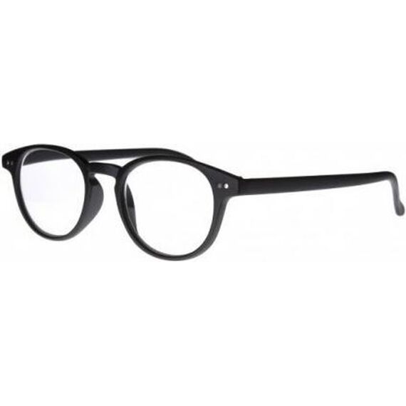 Icon Eyewear Greenline  Boston Matt Rubberized Black Zwart +3.00