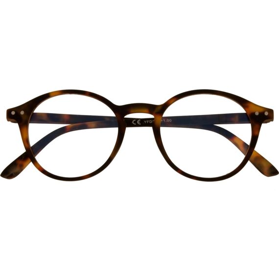 Icon Eyewear Greenline Ilja Reader Mat Demi  Brown +3.00