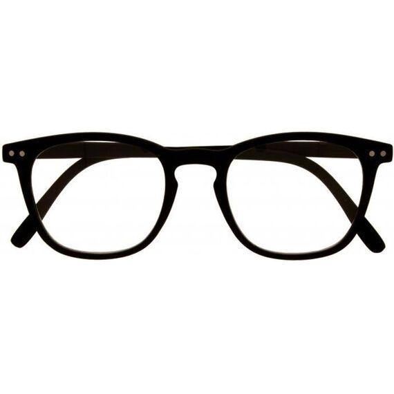 Icon Eyewear Greenline Jibz  Reader Rubberized Black , Spring Hinge Black +1.50