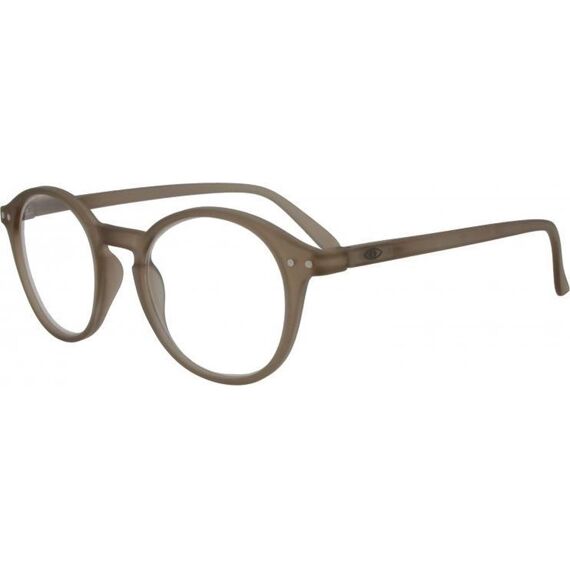 Icon Eyewear Greenline Ilja Rubberized Arctic Grey With Spring Hinge Grey +1.50