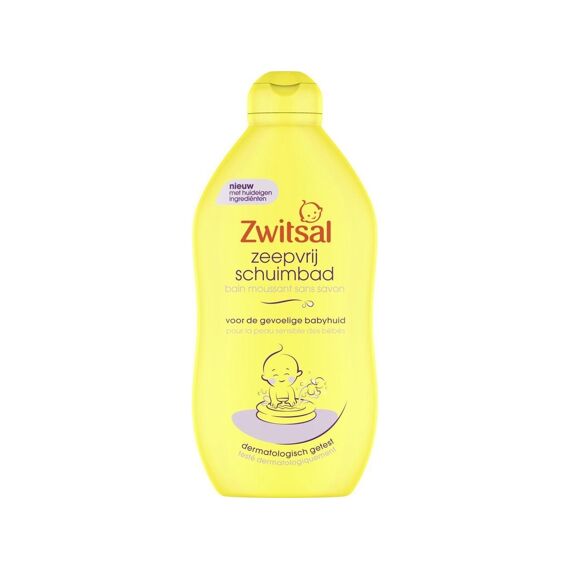 Zwitsal Schuimbad Voor De Gevoelige Babyhuid 400Ml