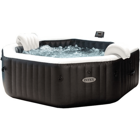 Intex 28458 Spa Bubble&Jet 4P Carbone