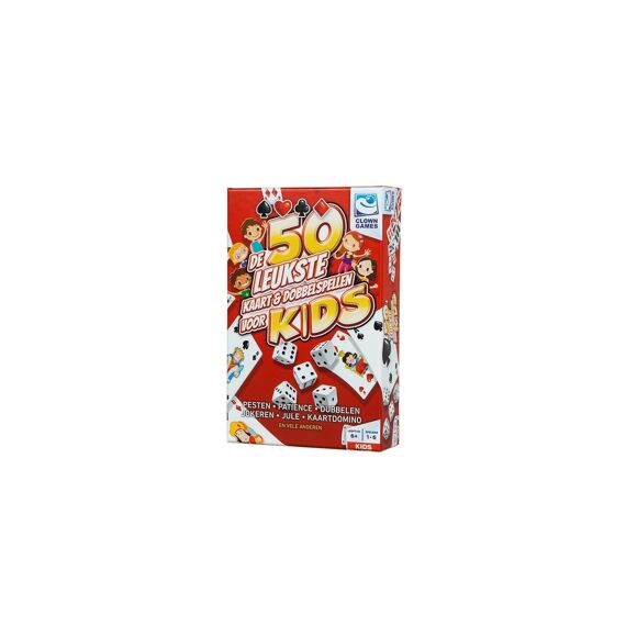 Clown Games Kids 50 Kaart & Dobbel Spellen