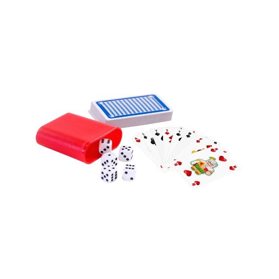 Clown Games Kids 50 Kaart & Dobbel Spellen