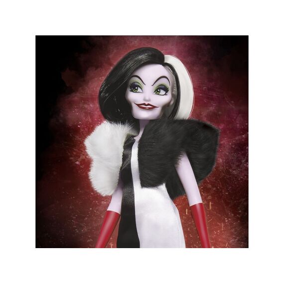 Disney Princess Villains Cruella De Vil Fashion Doll