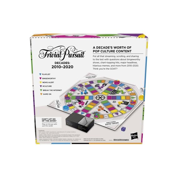 Trivial Pursuit Decades 2010 To 2020