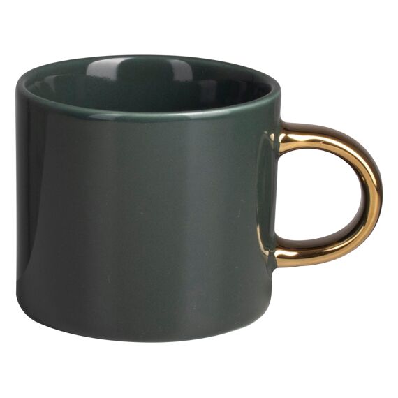 Gusta Mok 230Ml Donker Groen - Goud