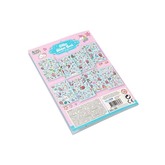 Glitter Sticker Book A5 8 Paginas 2 Assortie