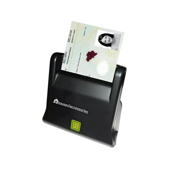 Smart Card Reader Zwart