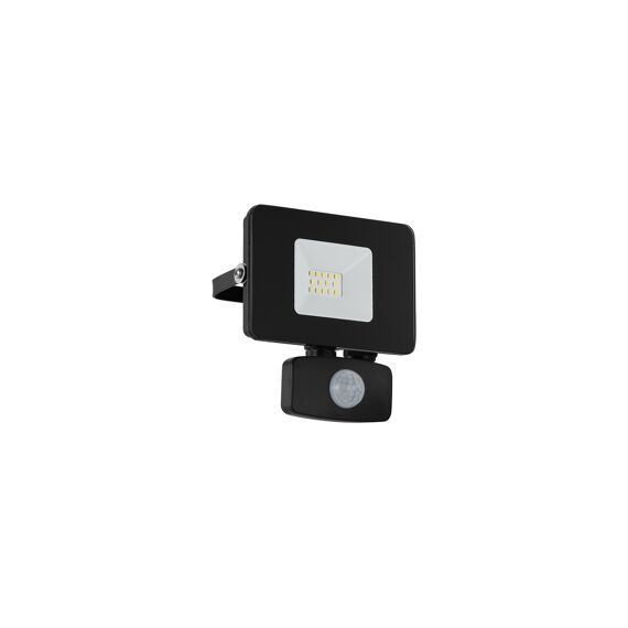 Eglo Buitenwandlamp Zwart Faedo 3 10W Sensor