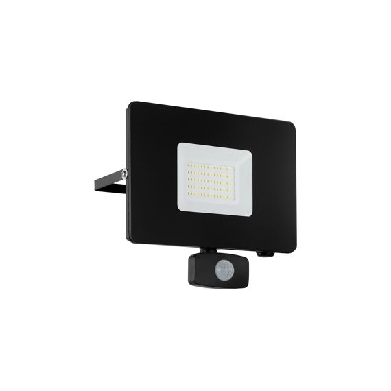 Eglo Buitenwandlamp Zwart Faedo 3 50W Sensor