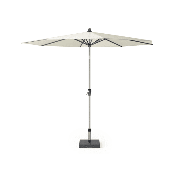 Platinum Riva Parasol Alu 3M Rond Antracite/Ecru