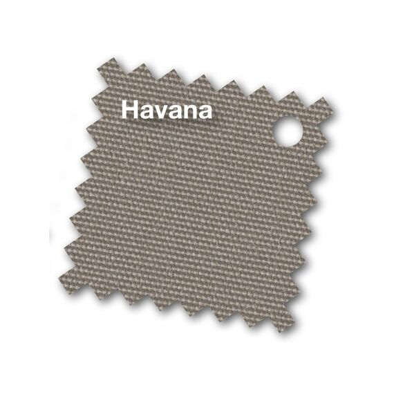 Platinum Riva Premium Parasol Alu 3M Rond Antracite/Havanna