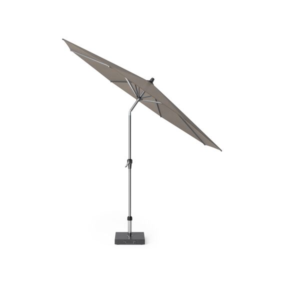 Platinum Riva Premium Parasol Alu 3M Rond Antracite/Havanna