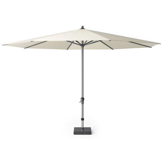 Platinum Riva Parasol Alu 4M Rond Anthracite/Ecru