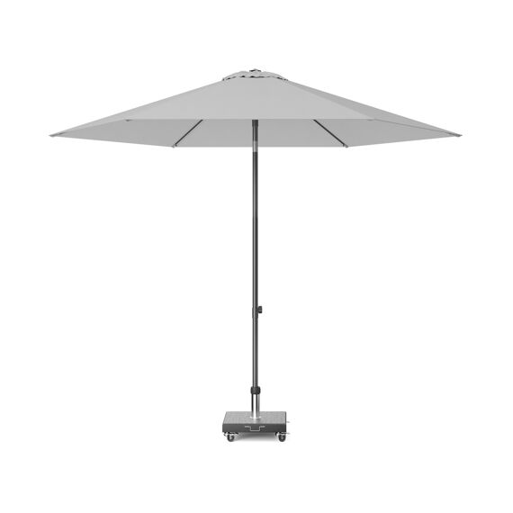 Platinum Lisboa Parasol Alu 3M Rond Anthracite/Light Grey