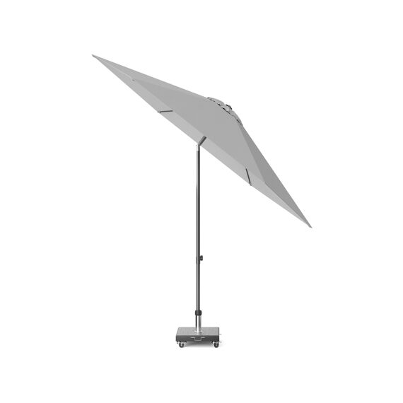 Platinum Lisboa Parasol Alu 3M Rond Anthracite/Light Grey