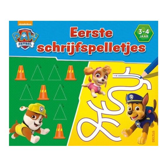 Paw Patrol Eerste Schrijfspelletjes (3-4J)