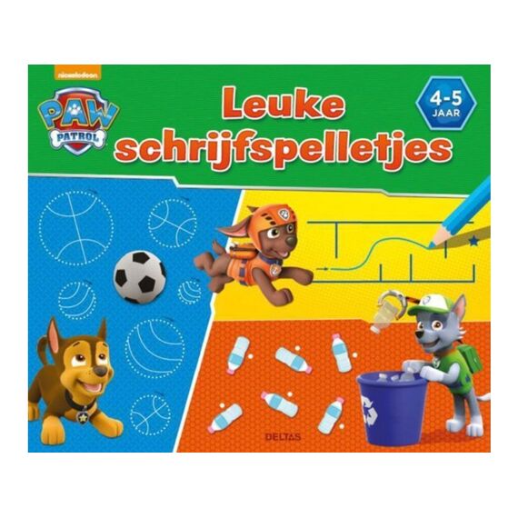 Paw Patrol Eerste Schrijfspelletjes (4-5J)