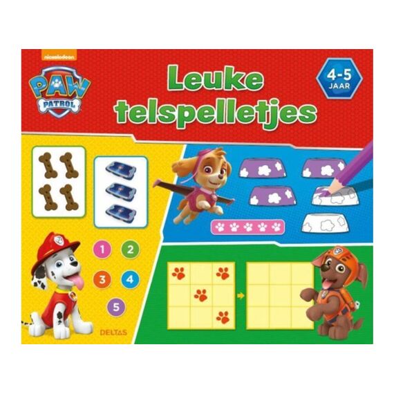 Paw Patrol Leuke Telspelletjes (4-5J)