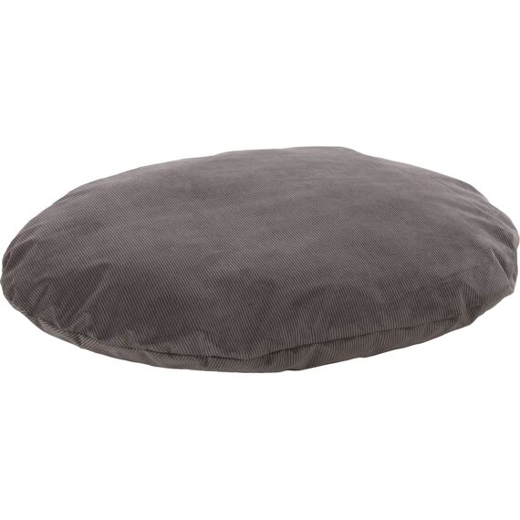 Kussen Celeste Ovaal+Rits Donkergrijs 70X56X8Cm