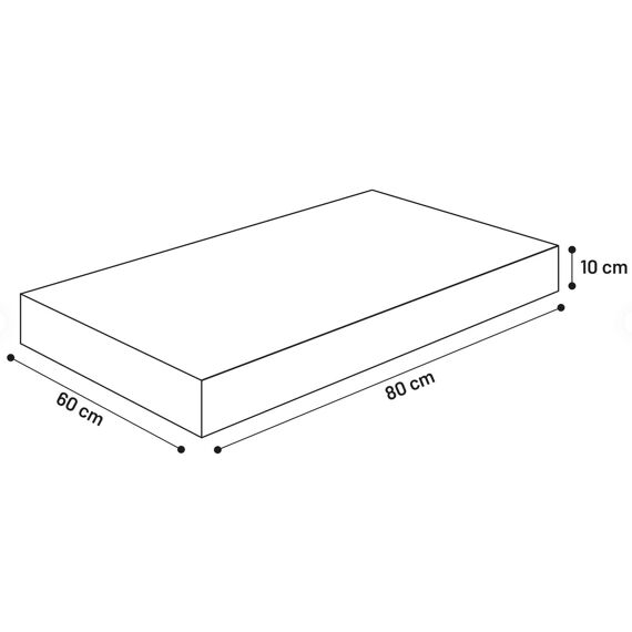 Kussen Celeste Rechthoekig+Rits+ Rand Cognac 80X60X10Cm