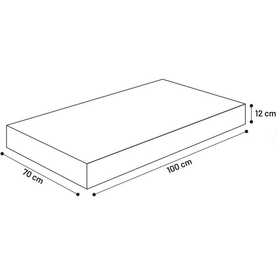 Kussen Celeste Rechthoekig+Rits+ Rand Cognac 100X70X12Cm