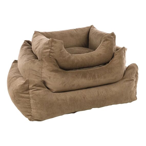 Mand Celeste Rechthoekig + Rits Beige 100X80X25Cm