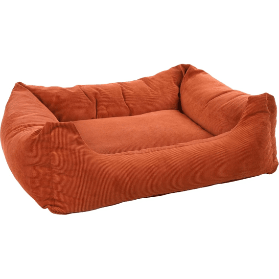 Mand Celeste Rechthoekig + Rits Cognac 65X50X20Cm