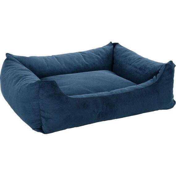 Mand Celeste Rechthoekig + Rits Donkerblauw 80X67X22Cm