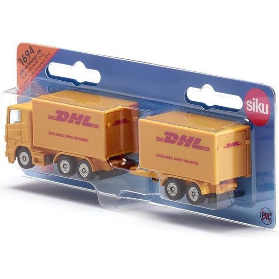 Siku 1694 Dhl Vrachtwagen Met Trailer