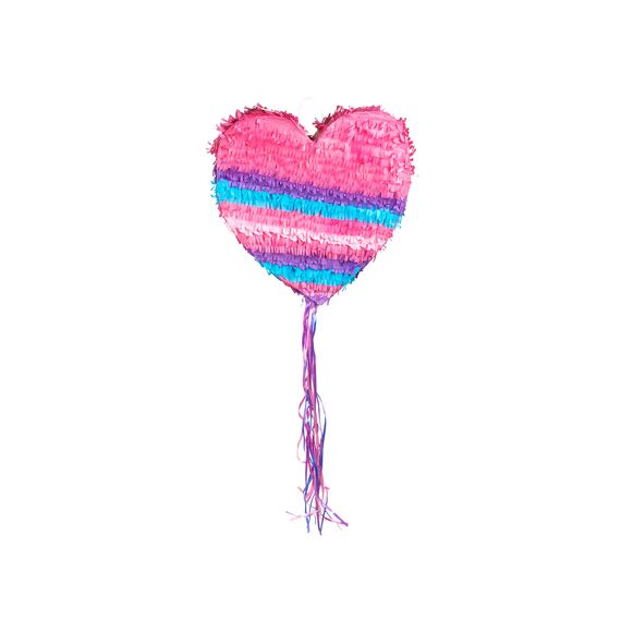 Trekpinata Hart Regenboog 37X36X7.5Cm