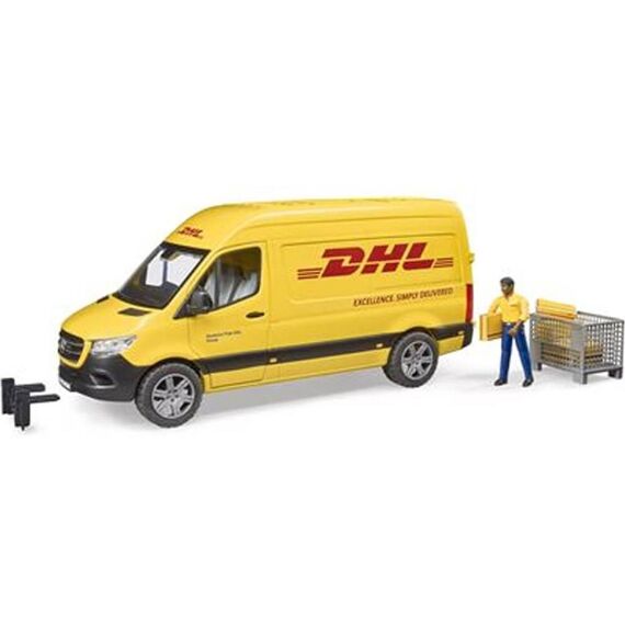 Bruder 02671 Mercedes Sprinter Dhl Met Bestuurder