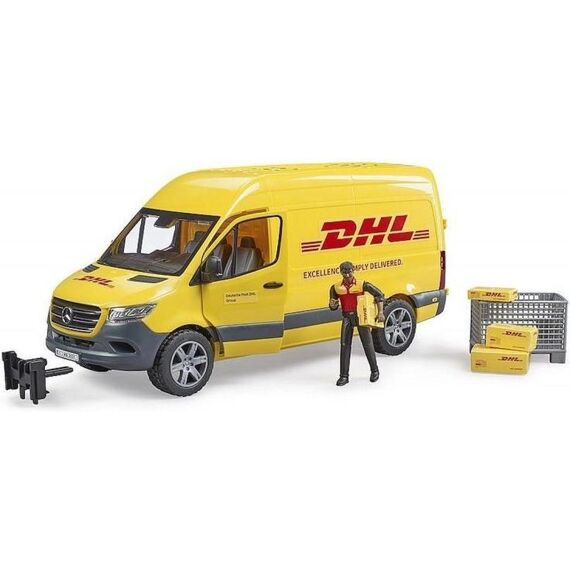 Bruder 02671 Mercedes Sprinter Dhl Met Bestuurder