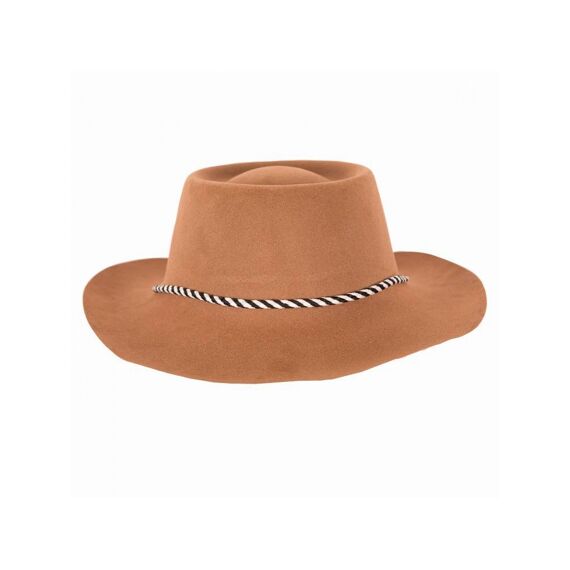 Cowboyhoed Flocked Bruin