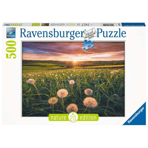 Ravensburger Puzzel 500 Stuks Paardenbloemen Bij Zonsondergang