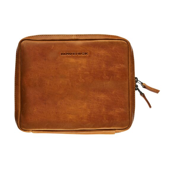 Maverick Lederen Travel Organizer Cognac