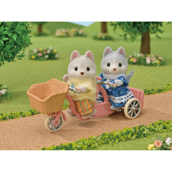 Sylvanian Families Tandem Husky Zus & Broer