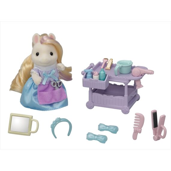 Sylvanian Families Pony'S Kappersset