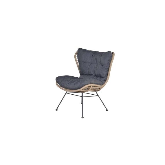 Libelle Relax Fauteuil Natural Rotan/Mystic Grey