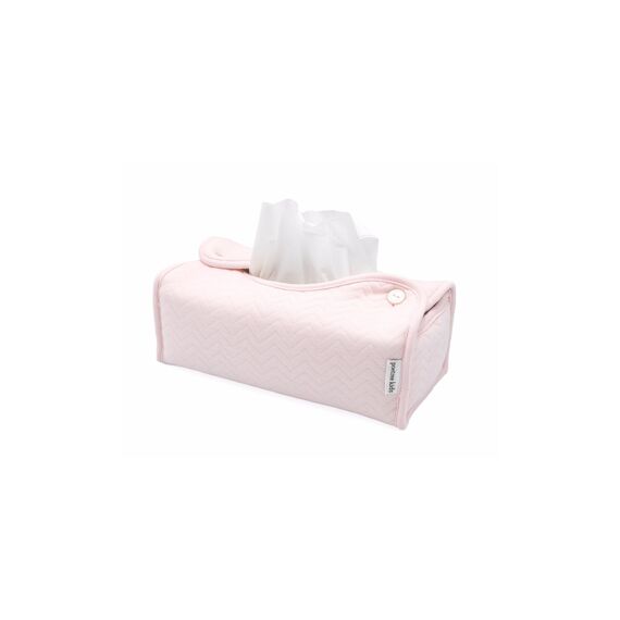 Poetree Chevron Light Pink Tissue Box Hoes