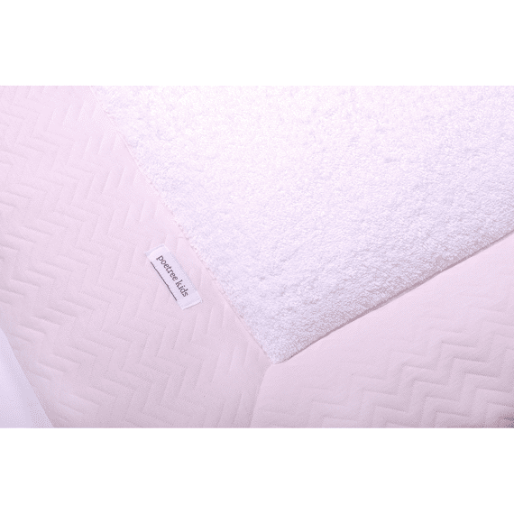 Poetree Chevron Light Pink Parkligger 75X95Cm
