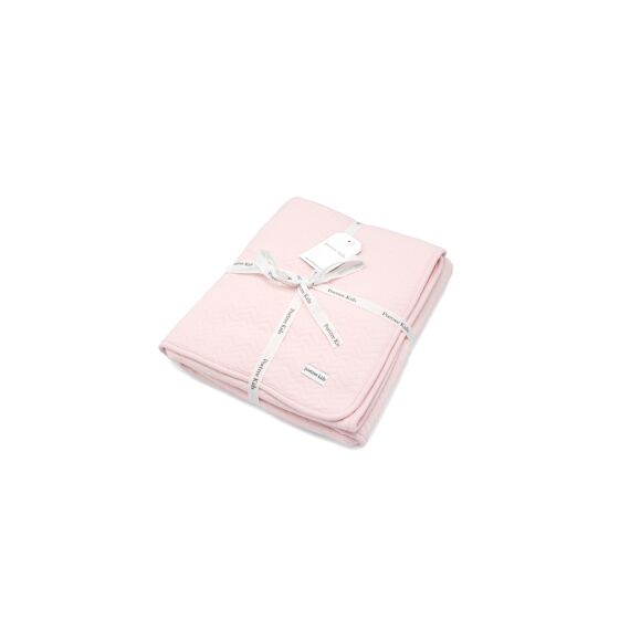 Poetree Chevron Light Pink Wiegdeken 80X100Cm