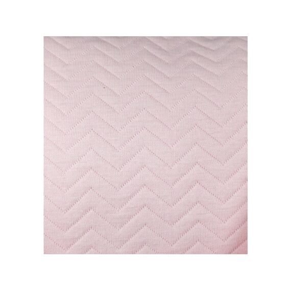 Poetree Chevron Light Pink Wiegdeken 80X100Cm
