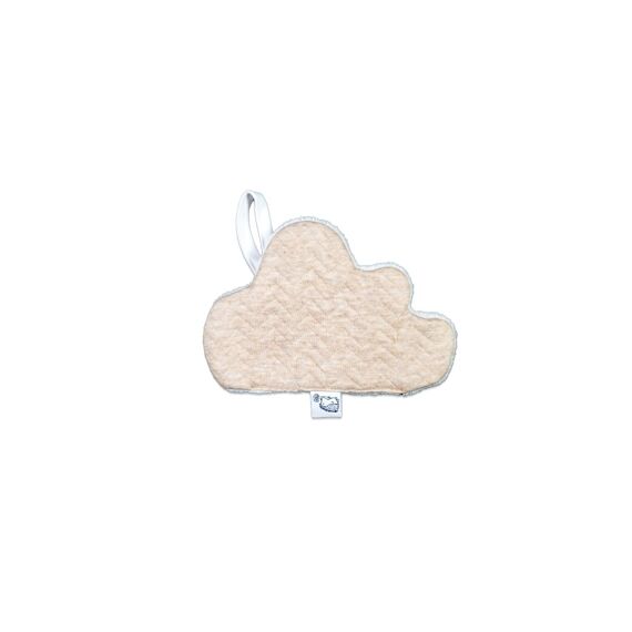 Poetree Chevron Light Camel Speendoekje Cloud