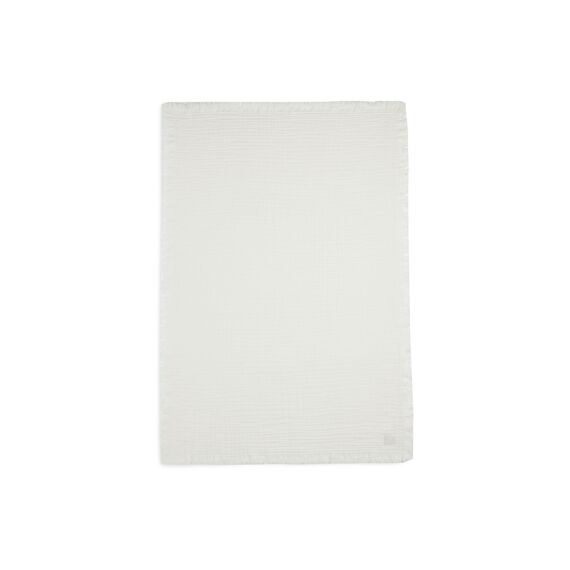 Jollein Muslin Fringe Deken 75X100Cm Ivory