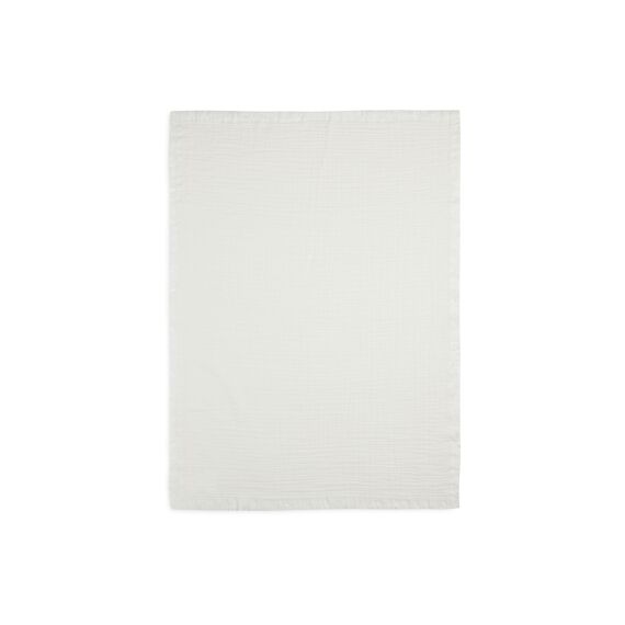Jollein Muslin Fringe Deken 75X100Cm Ivory
