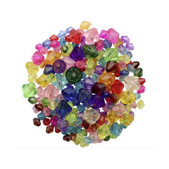 Glorex Sierkralen 6-12Mm 25G Transparant