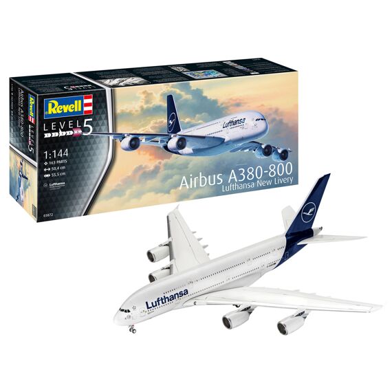 Revell 03872 Airbus A380-800 Lufthansa New Livery