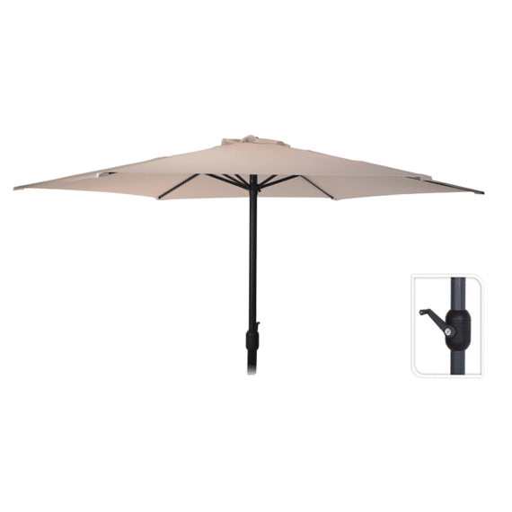 Parasol Dia 3Mtr Creme